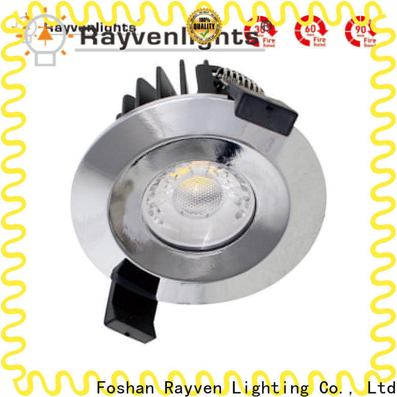 Rayven 12v fire rated downlights company for warehouse